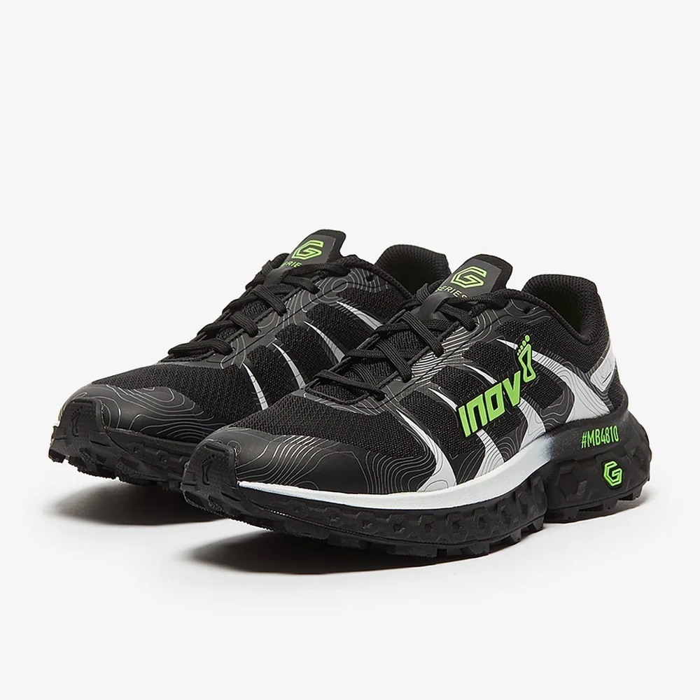 Inov-8 Ultra G 300 Max Black and Green Shoes